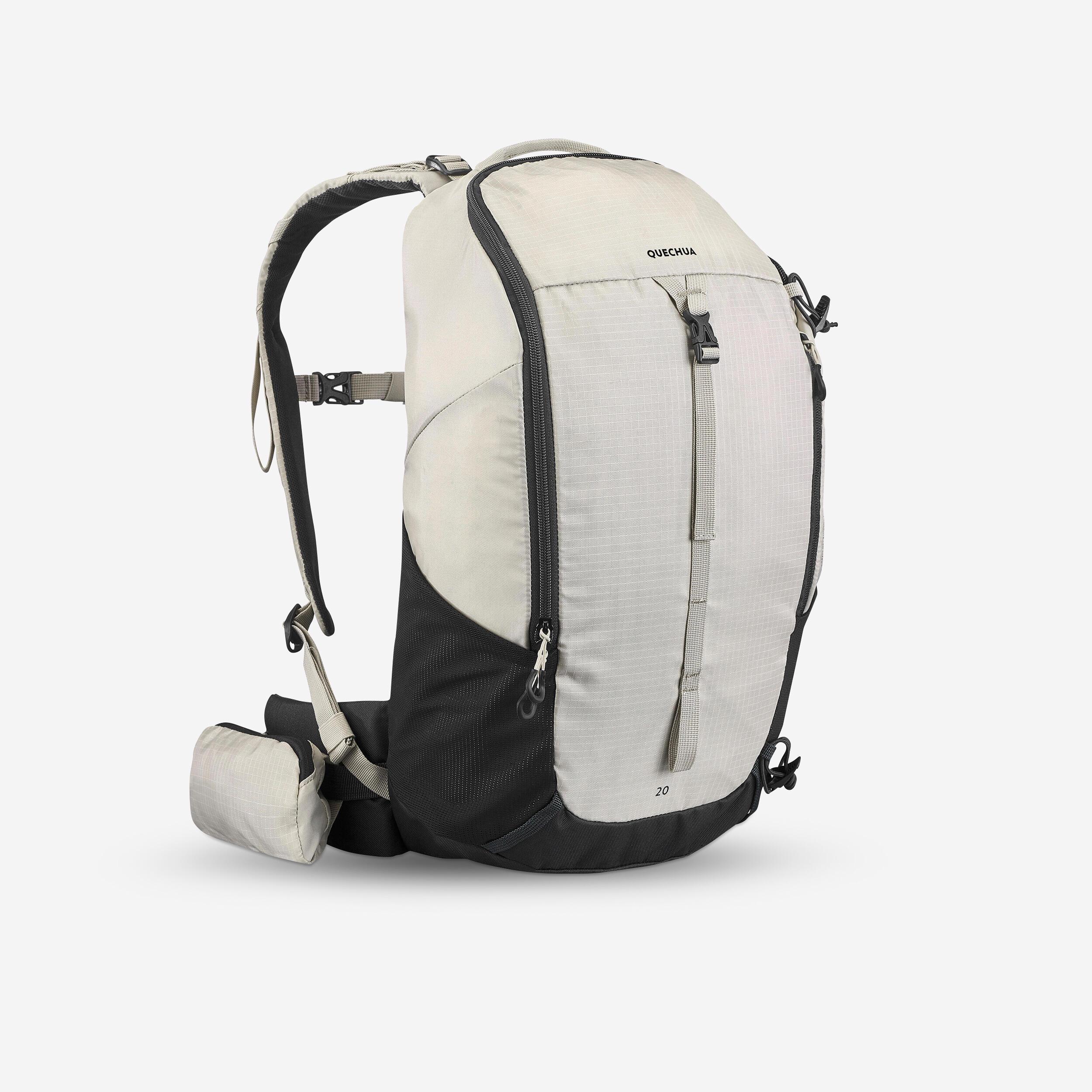 Image of Rucksack - Mh100 Unisex Beige Medium ONE SIZE