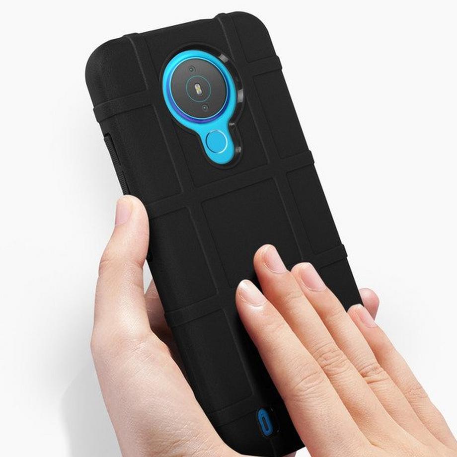 Avizar  Nokia 1.4 Silikonhülle Schwarz 