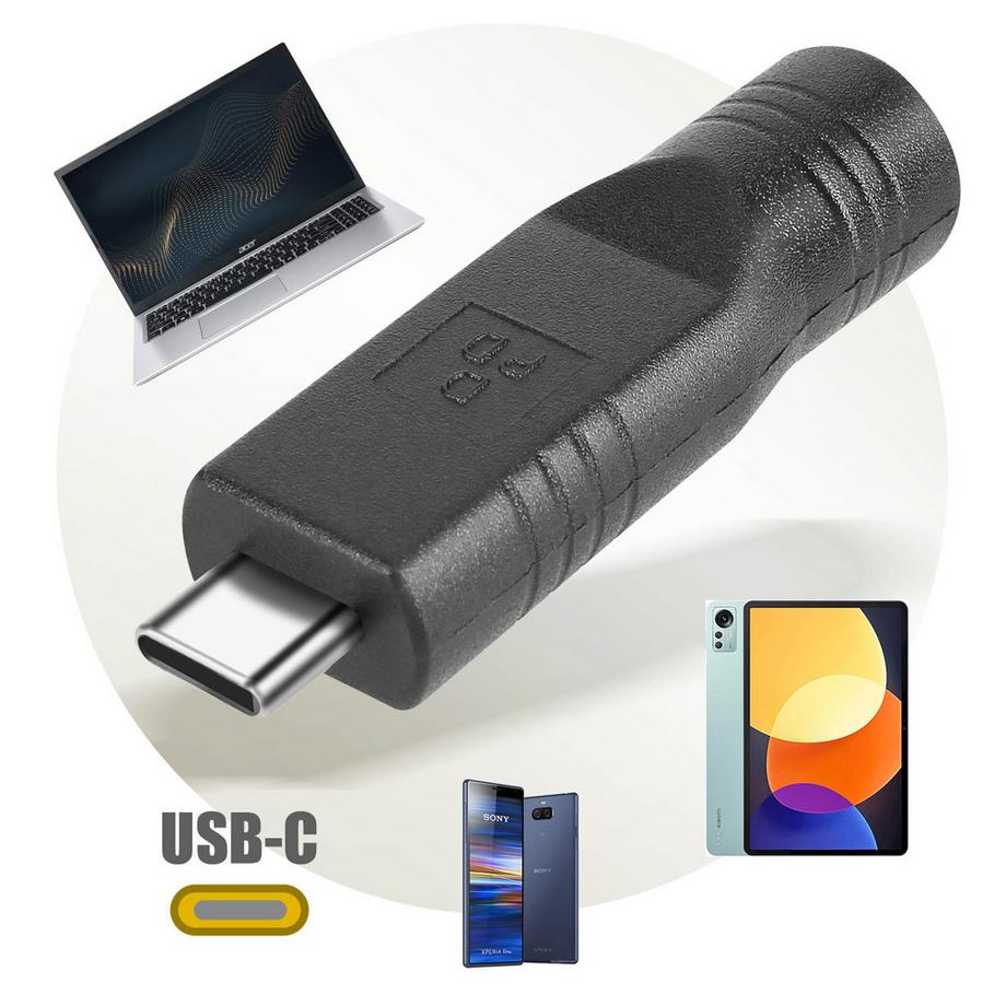 Avizar  5.5 x 2.1mm / USB-C Adapter 