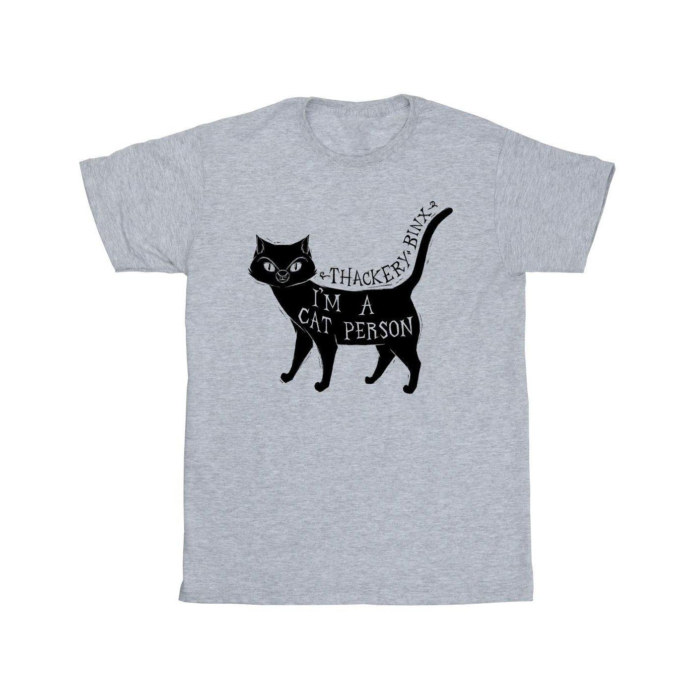 Image of Hocus Pocus A Cat Person Tshirt Unisex Grau 128