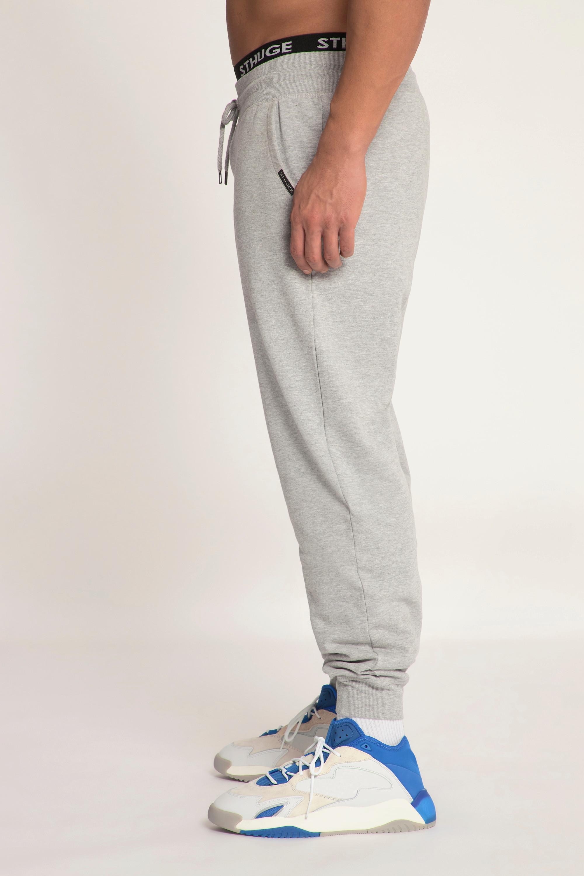 Sthuge  Pantalon de jogging à poches et taille élastique, coupe Relaxed Fit - jusqu'au 8 XL 