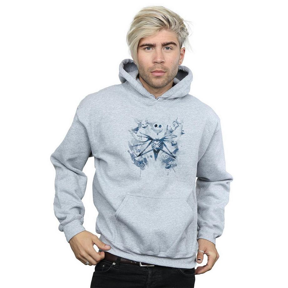 Disney Nightmare Before Christmas Paint Spray Carers Kapuzenpullover  