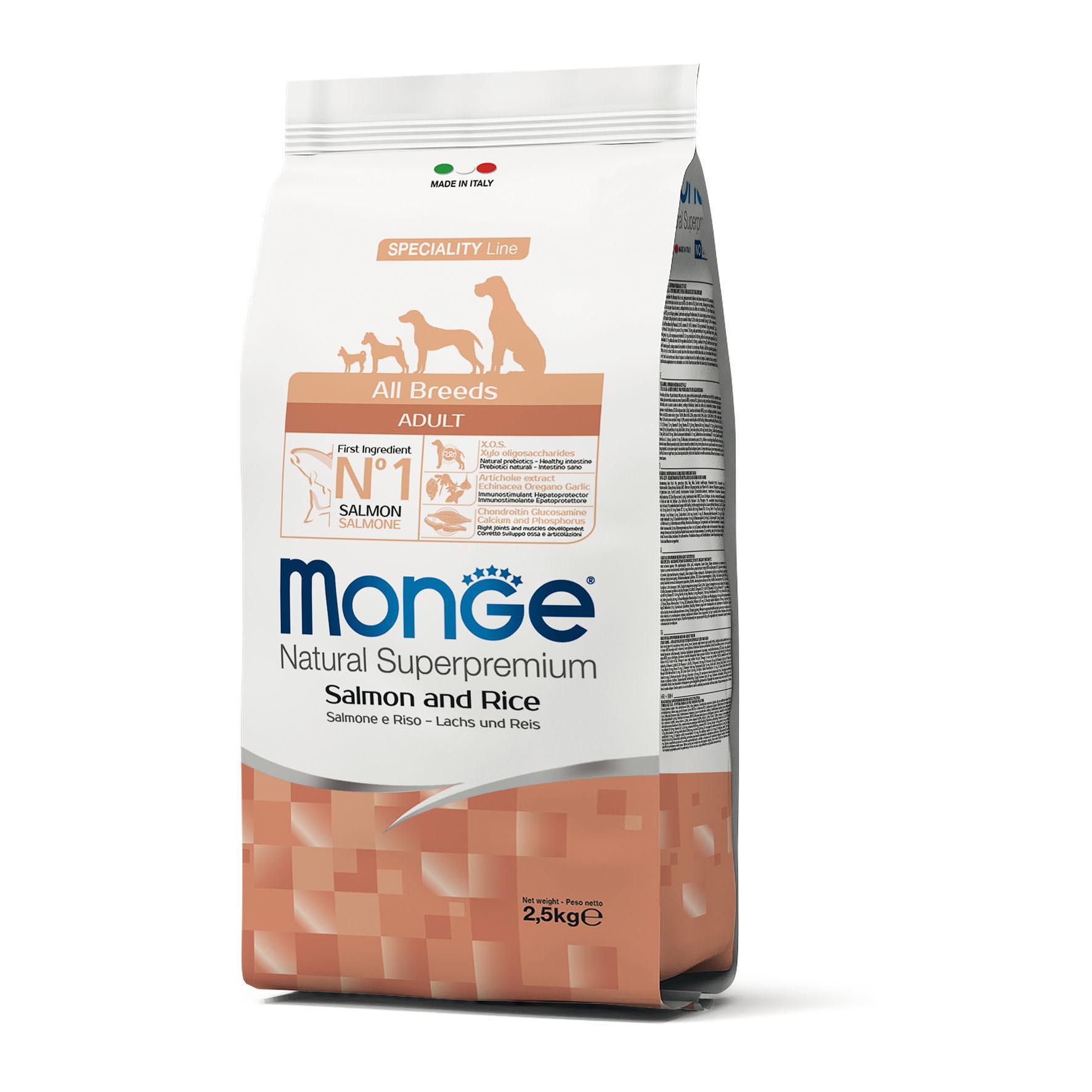 Monge  Monge Speciality Line All Breeds – Saumon, 2.5kg 