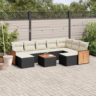 VidaXL Garten sofagarnitur poly-rattan  