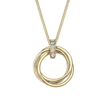 Collier Cercle Trio Diamant (0.025