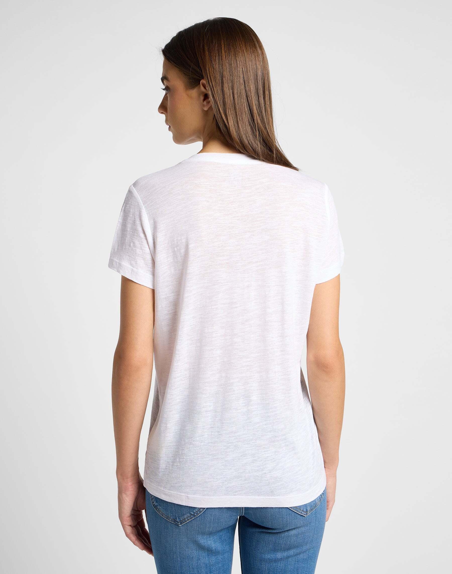 Lee  T-shirt V Neck Tee 