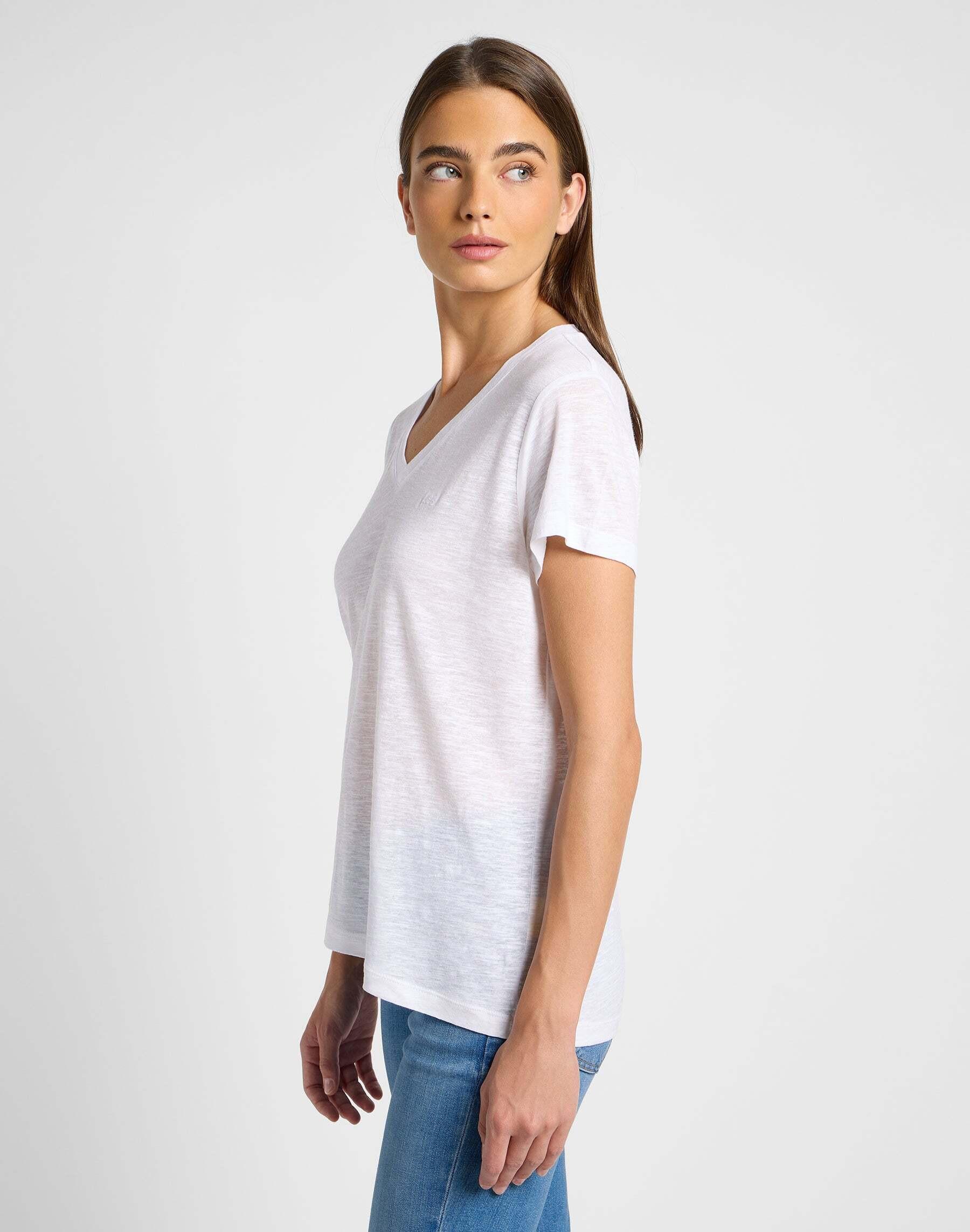 Lee  T-shirt V Neck Tee 