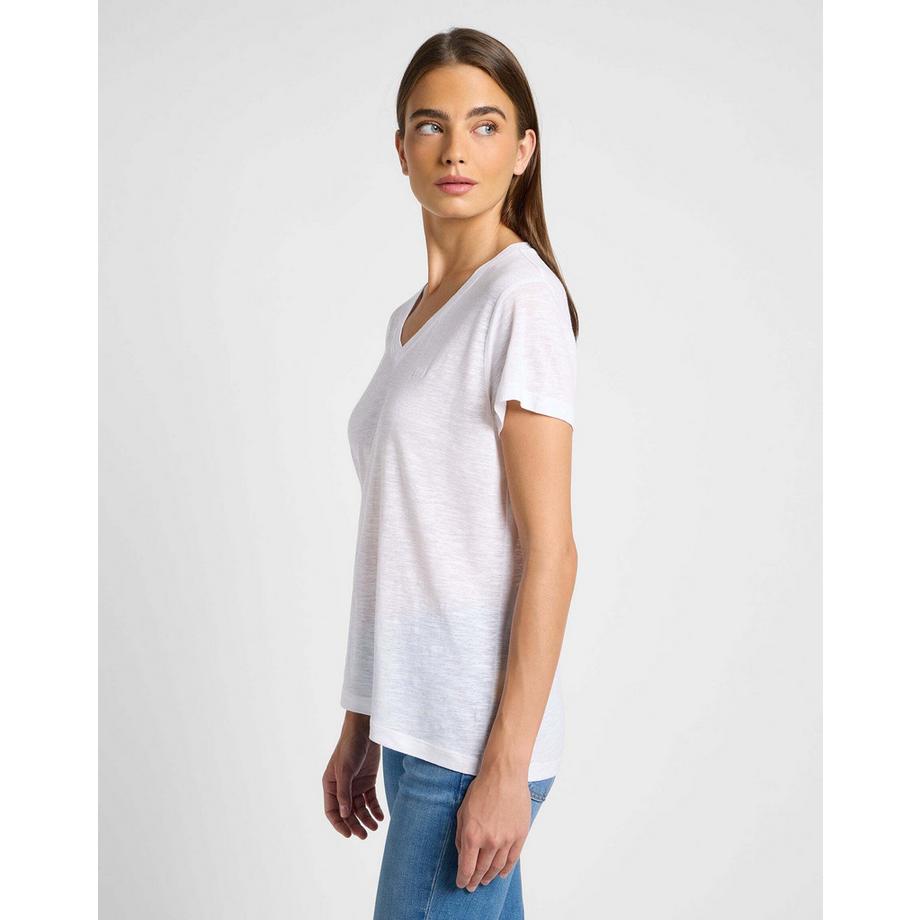 Lee V-Ausschnitt T-Shirt  