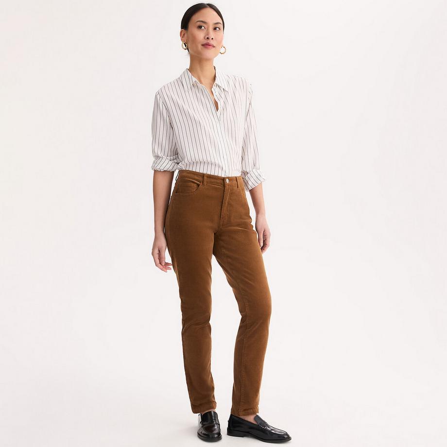 La Redoute Collections Pantaloni in velluto a coste con stretch  