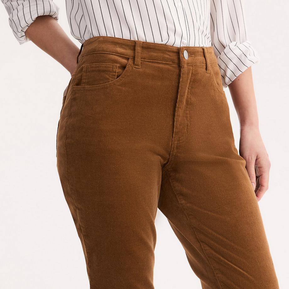 La Redoute Collections Pantaloni in velluto a coste con stretch  