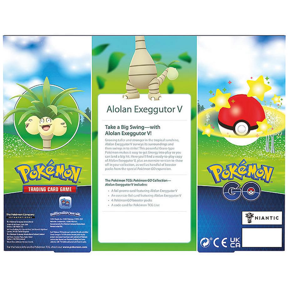 Pokémon  Sword & Shield GO Alolan Exeggutor V Box (EN) 