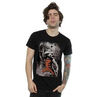 Guardians Of The Galaxy Standing Rocket Raccoon Bedrucktes T-Shirt  