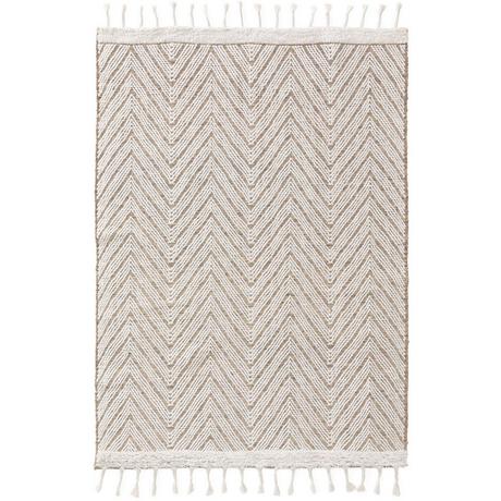 Benuta Tapis de laine Gizmo Crème  