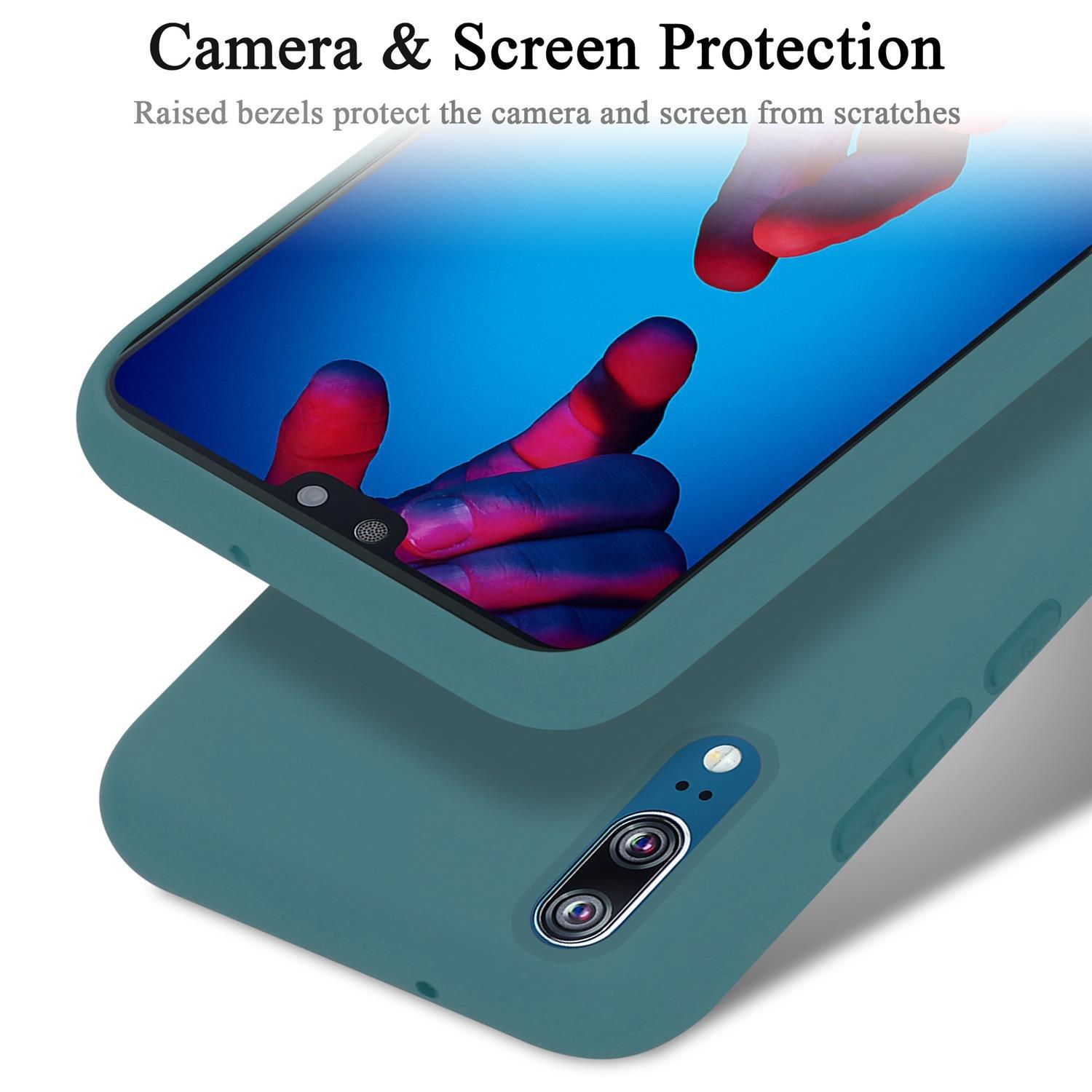 Cadorabo  Housse compatible avec Huawei P20 - Coque de protection en silicone TPU flexible 