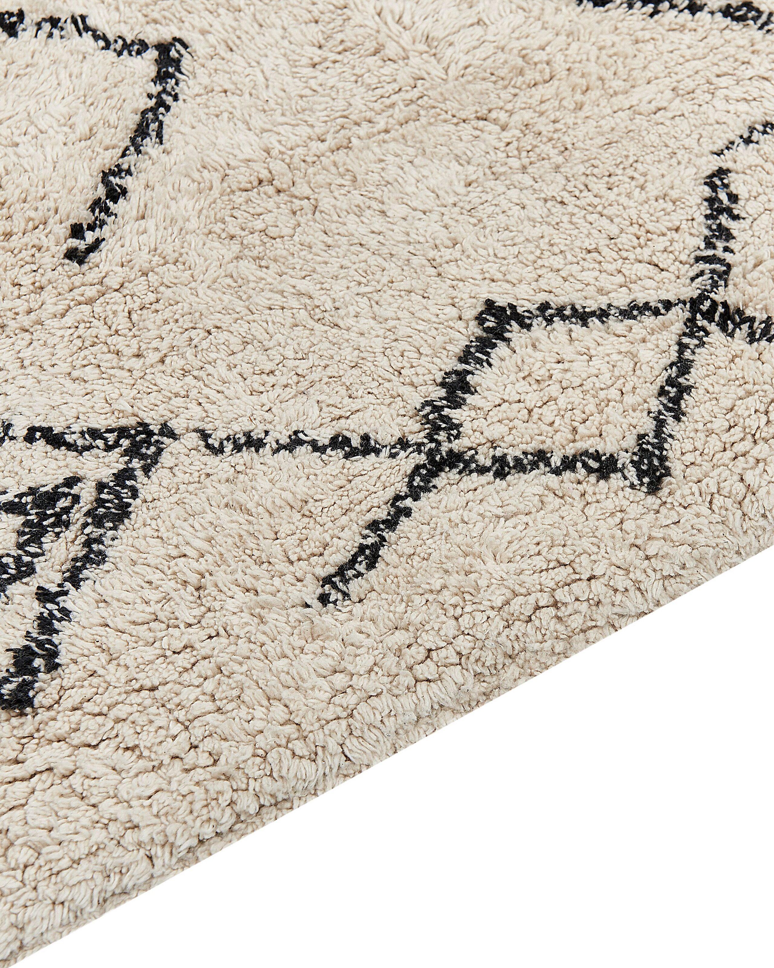 Beliani Tapis en Coton Boho SOMEK  