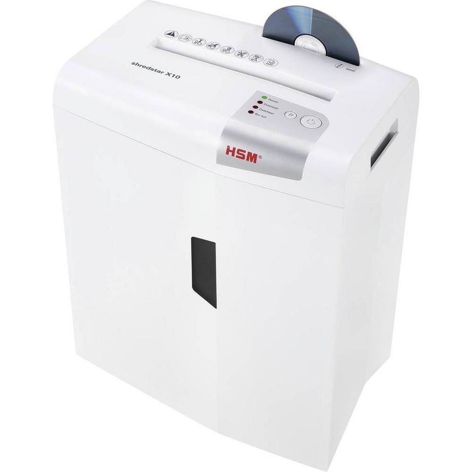 HSM shredstar X10 Distruggi documenti 10 Foglio Taglio a frammenti 4.5 x 30 mm P-4 20 l Distrugge anche CD , DV  