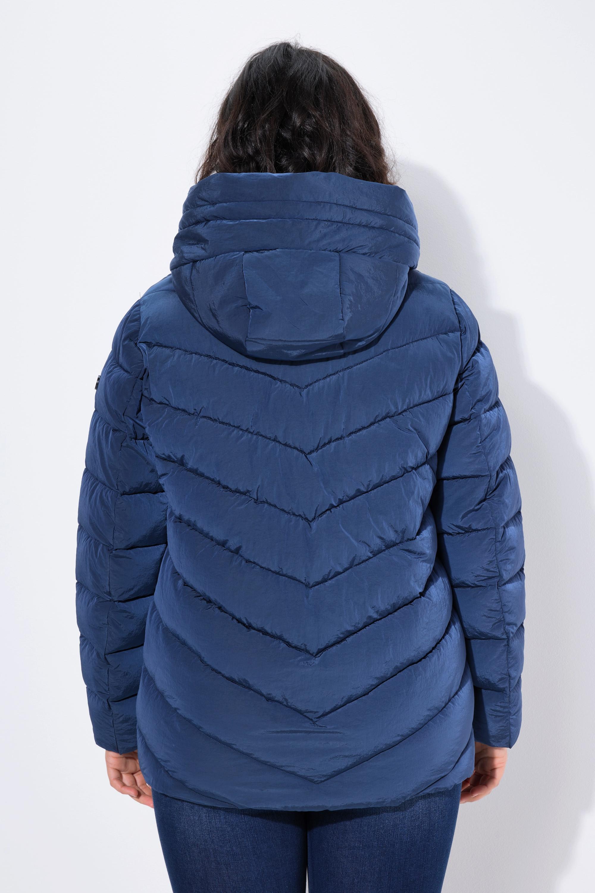 Ulla Popken HYPRAR Giacca Trapuntata Funzionale Idrorepellente Cappuccio  