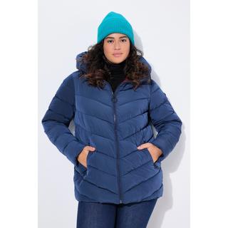 Ulla Popken HYPRAR Giacca Trapuntata Funzionale Idrorepellente Cappuccio  