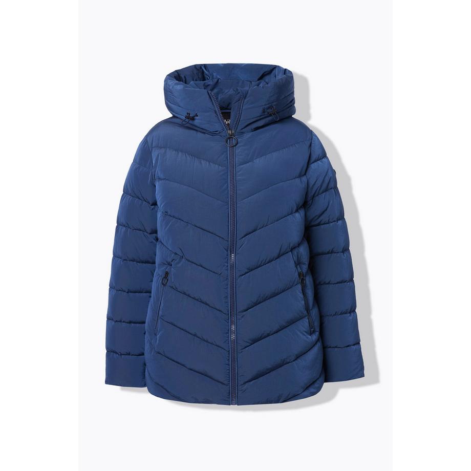 Ulla Popken HYPRAR Veste Matelassée Fonctionnelle Déperlante Capuche  