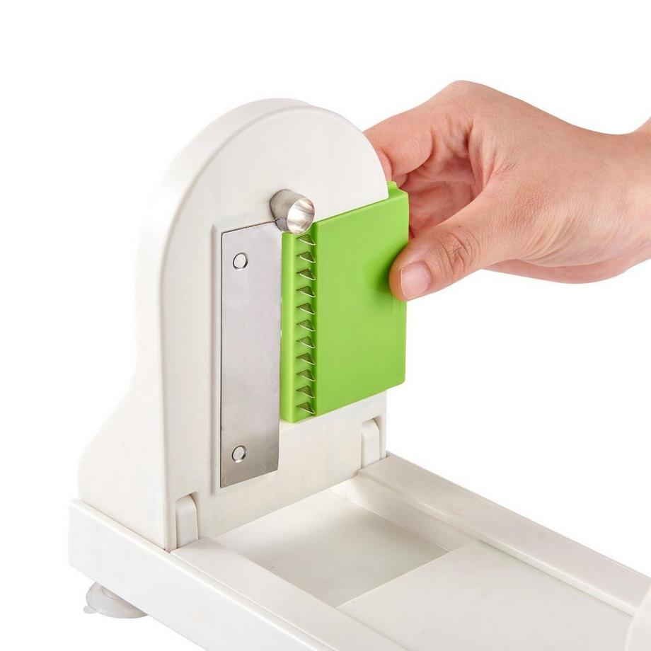 Northio  Spiralizzatore per Verdure - 4 Lame Intercambiabili - Acciaio Inox 