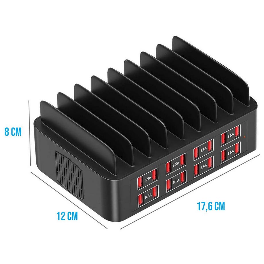Avizar  Stazione di Ricarica 16 Porte USB Smartphone e Tablet 150W 