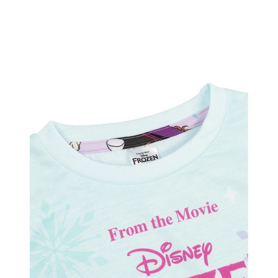 FROZEN  Set Pigiama Lungo Elsa Anna Olaf Ragazze 