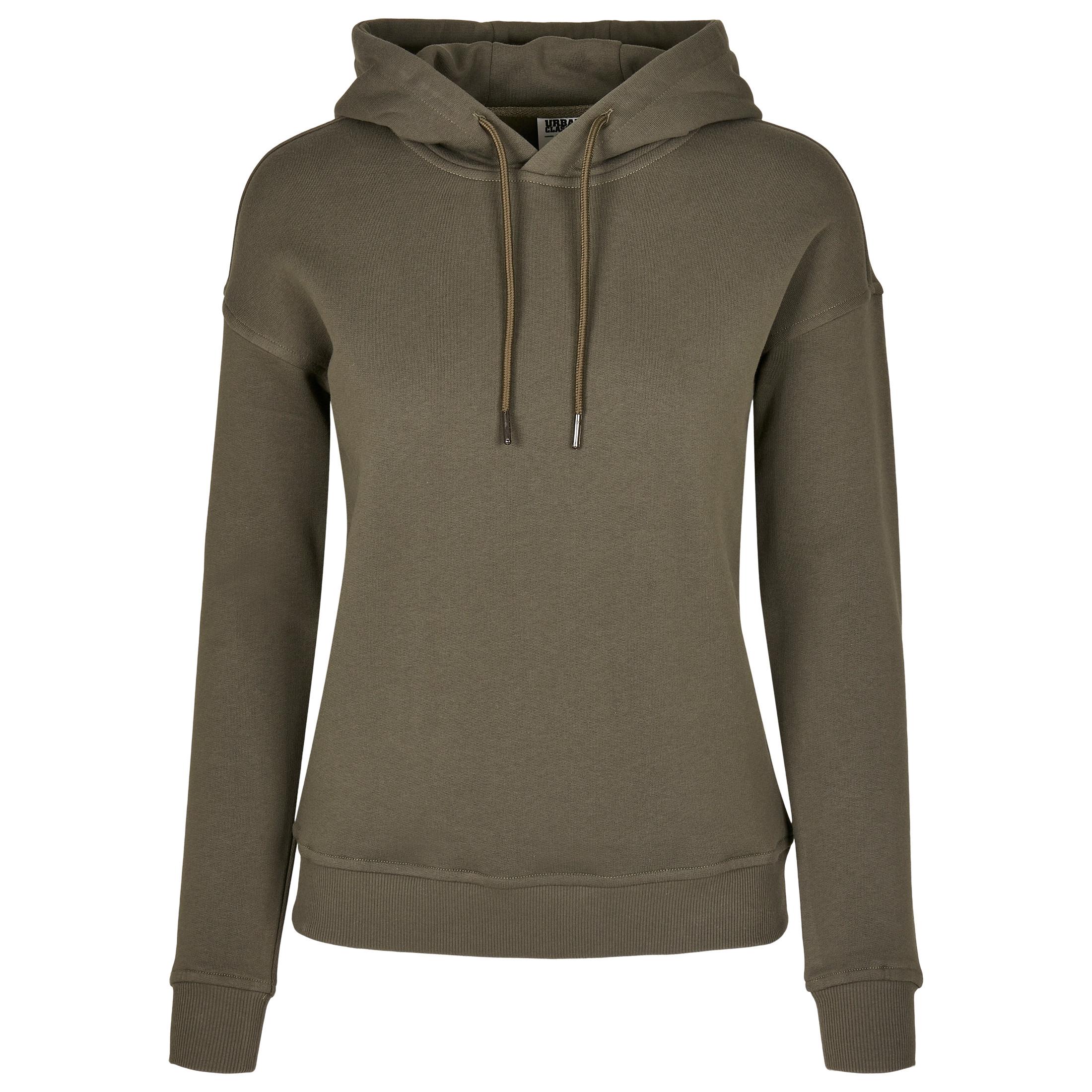 URBAN CLASSICS  kapuzenpullover, damen organic (grandes tailles) 