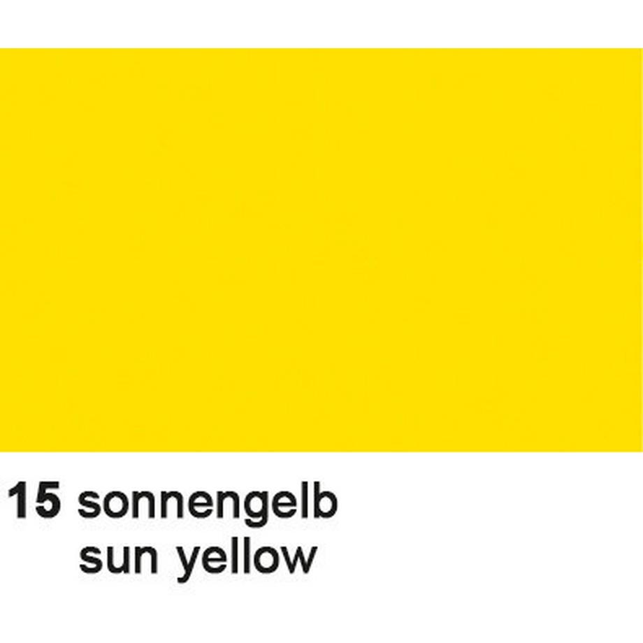 Ursus URSUS Tonzeichenpapier A4 2174615 130g. sonnengelb 100 Blatt  