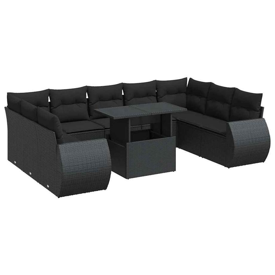Garten sofagarnitur poly-rattan