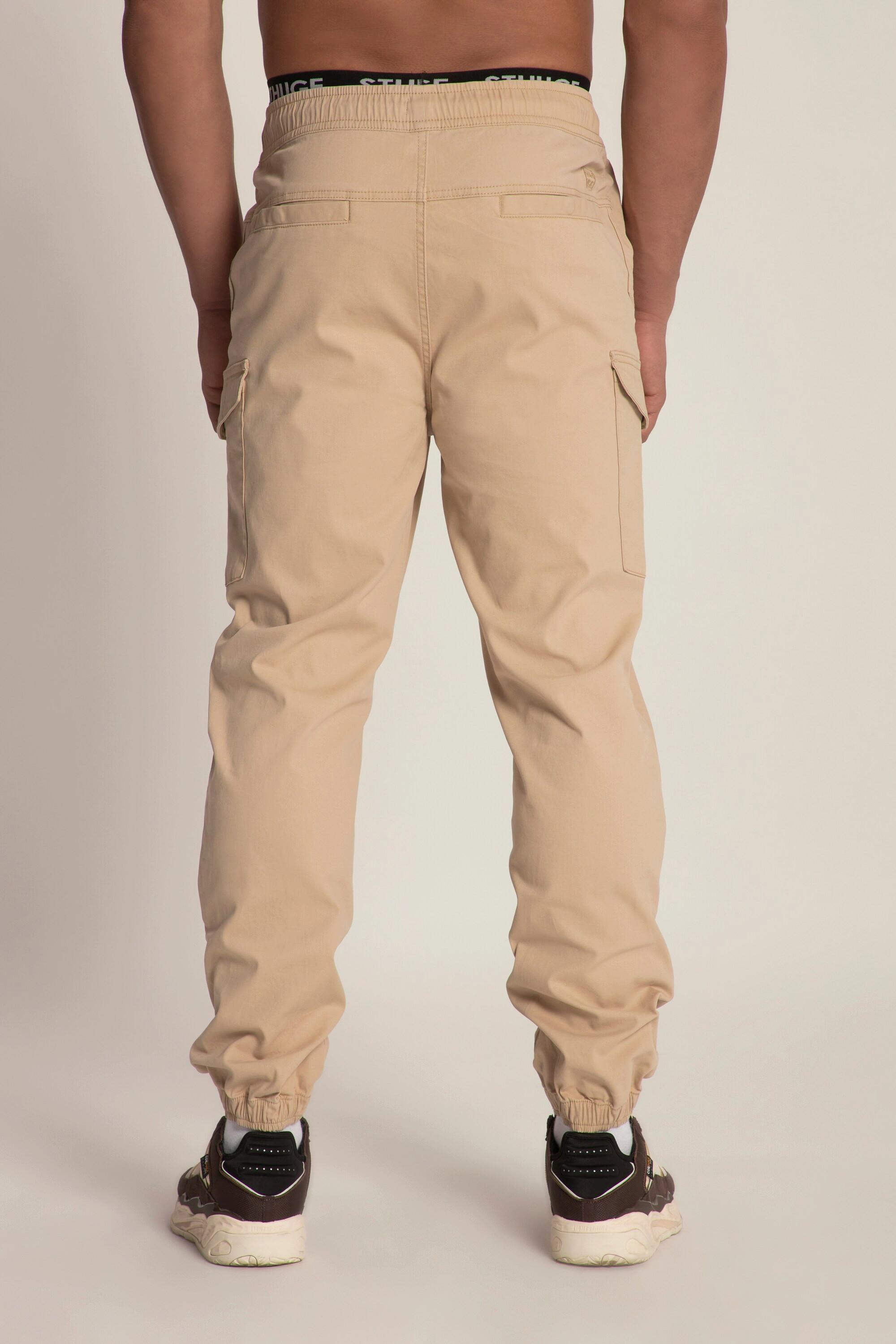 Sthuge  Pantalon cargo STHUGE, coupe Modern fit 6 poches, taille élastique - jusqu'au 8 XL 