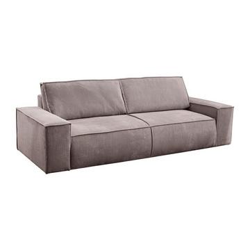 Schlafsofa 3Sitzer AMELIA von PASCAL MORABITO Kord Rosa