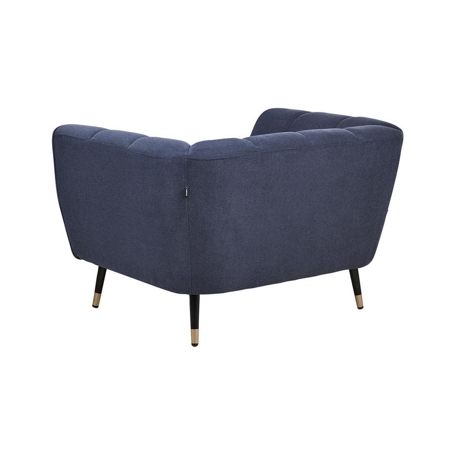 Beliani Fauteuil en Tissu Moderne ORSTA  