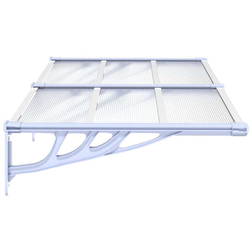 VidaXL Auvent de porte polycarbonate  