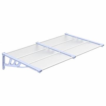 Auvent de porte polycarbonate