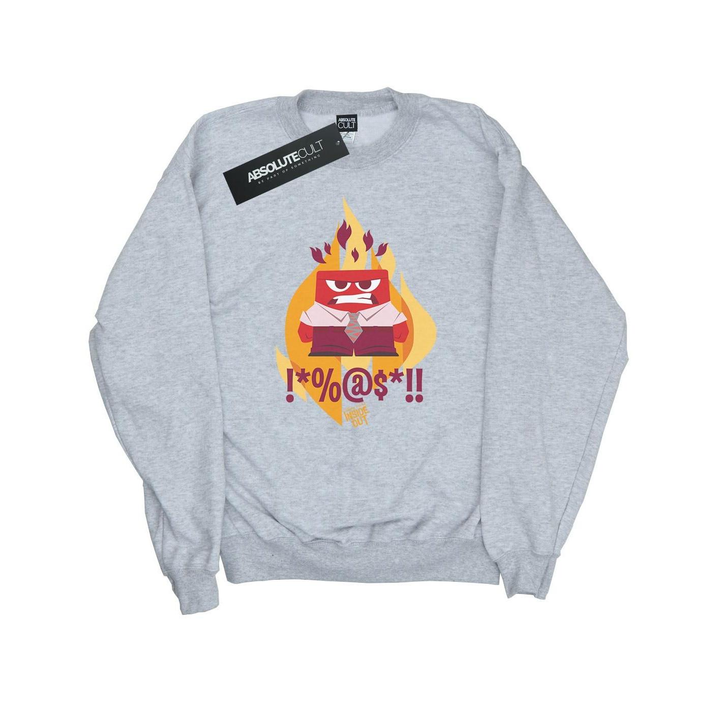 Image of Inside Out Fired Up Sweatshirt Damen Grau XXL
