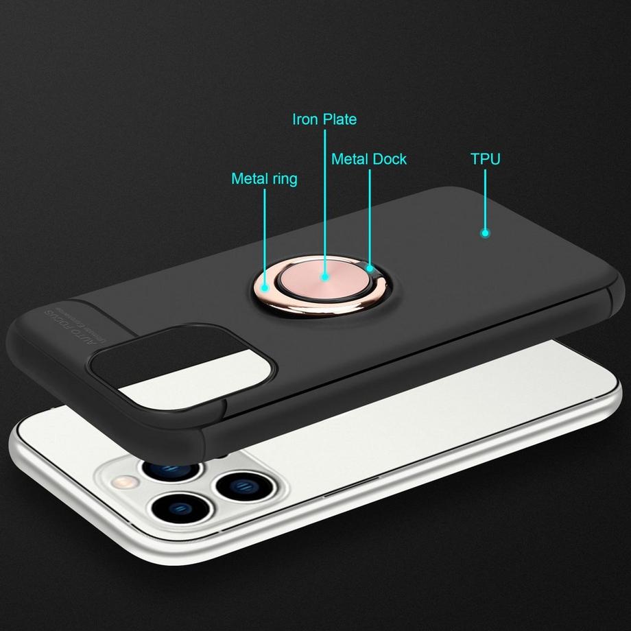 Cadorabo  Hülle für Apple iPhone 14 PRO Fokus Ring TPU Silikon 