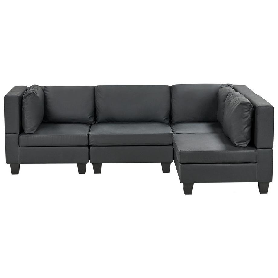 Ecksofa aus Kunstleder  UNSTAD