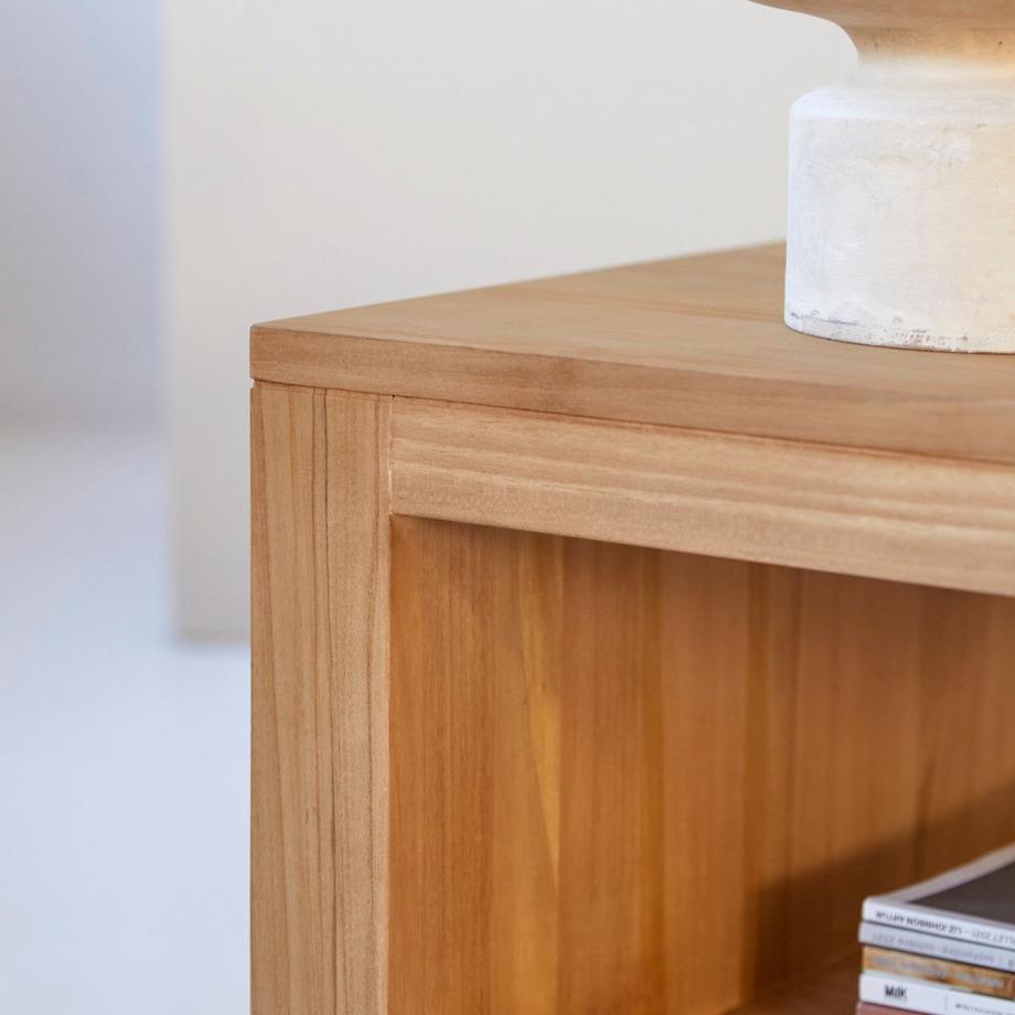 Tikamoon Tavolino rettangolare in teak massello Anoa  