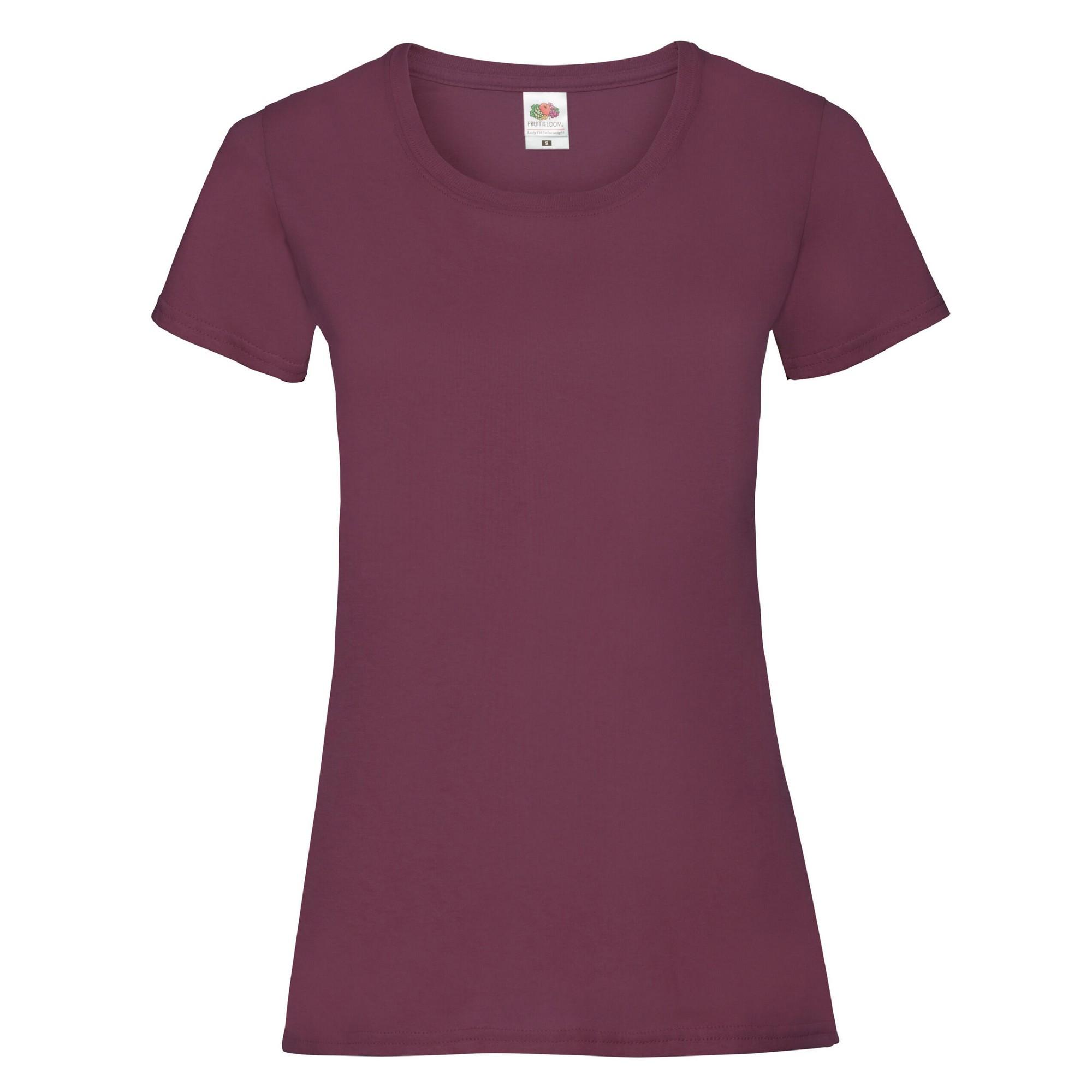 Image of Tshirt Damen Weinrot M