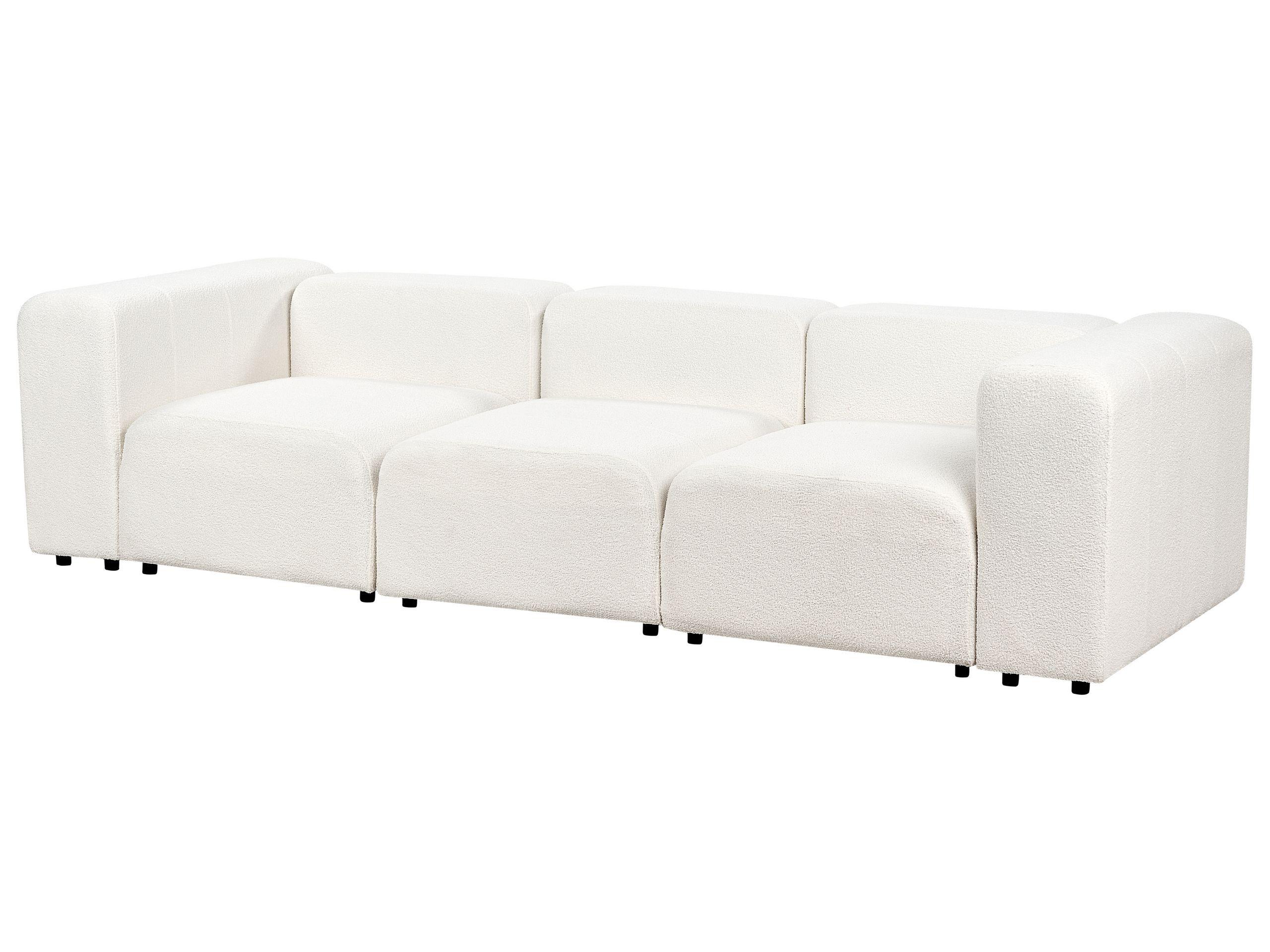 Beliani 3 Sitzer Sofa aus Bouclé Modern FALSTERBO  