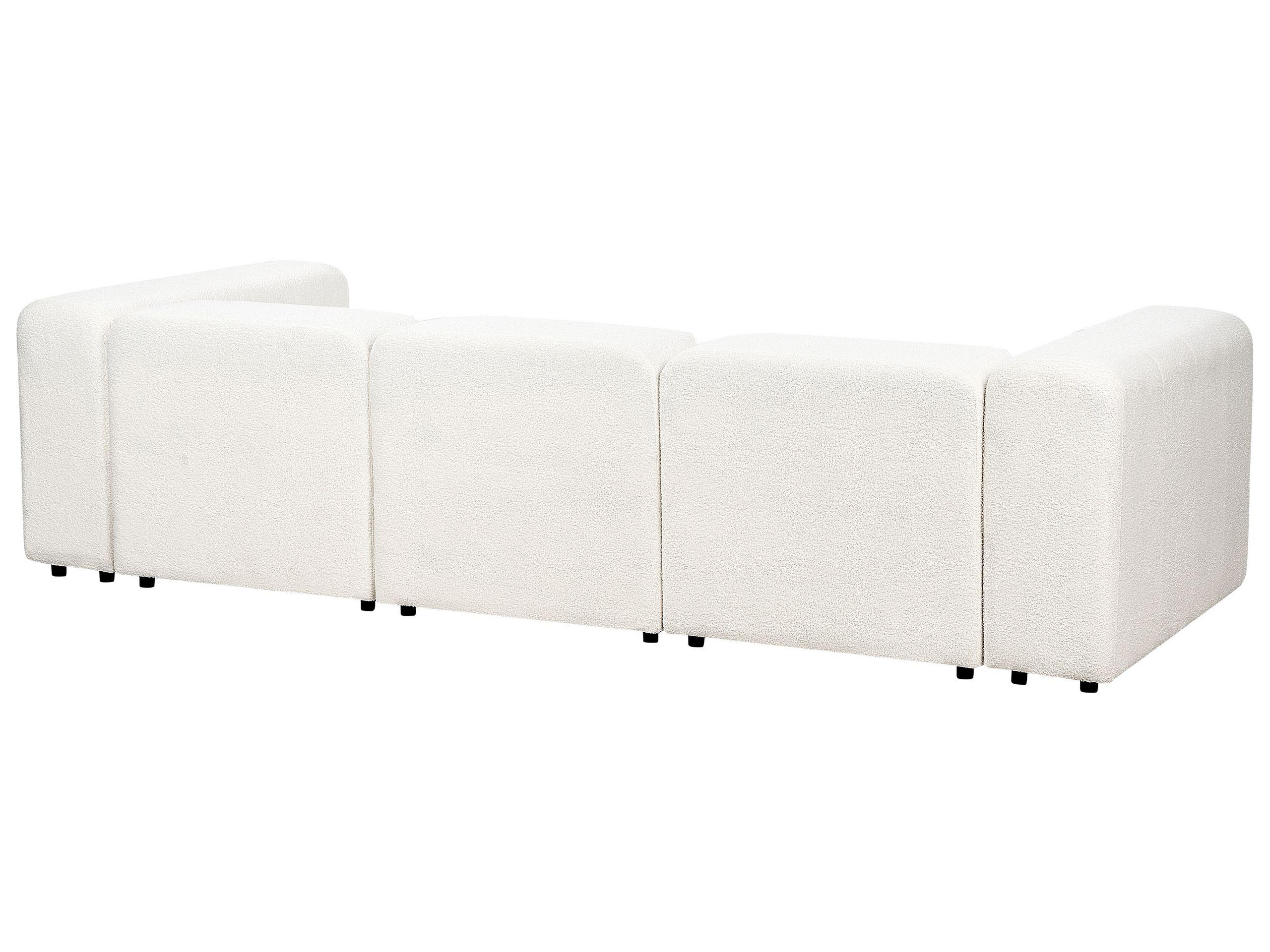 Beliani 3 Sitzer Sofa aus Bouclé Modern FALSTERBO  