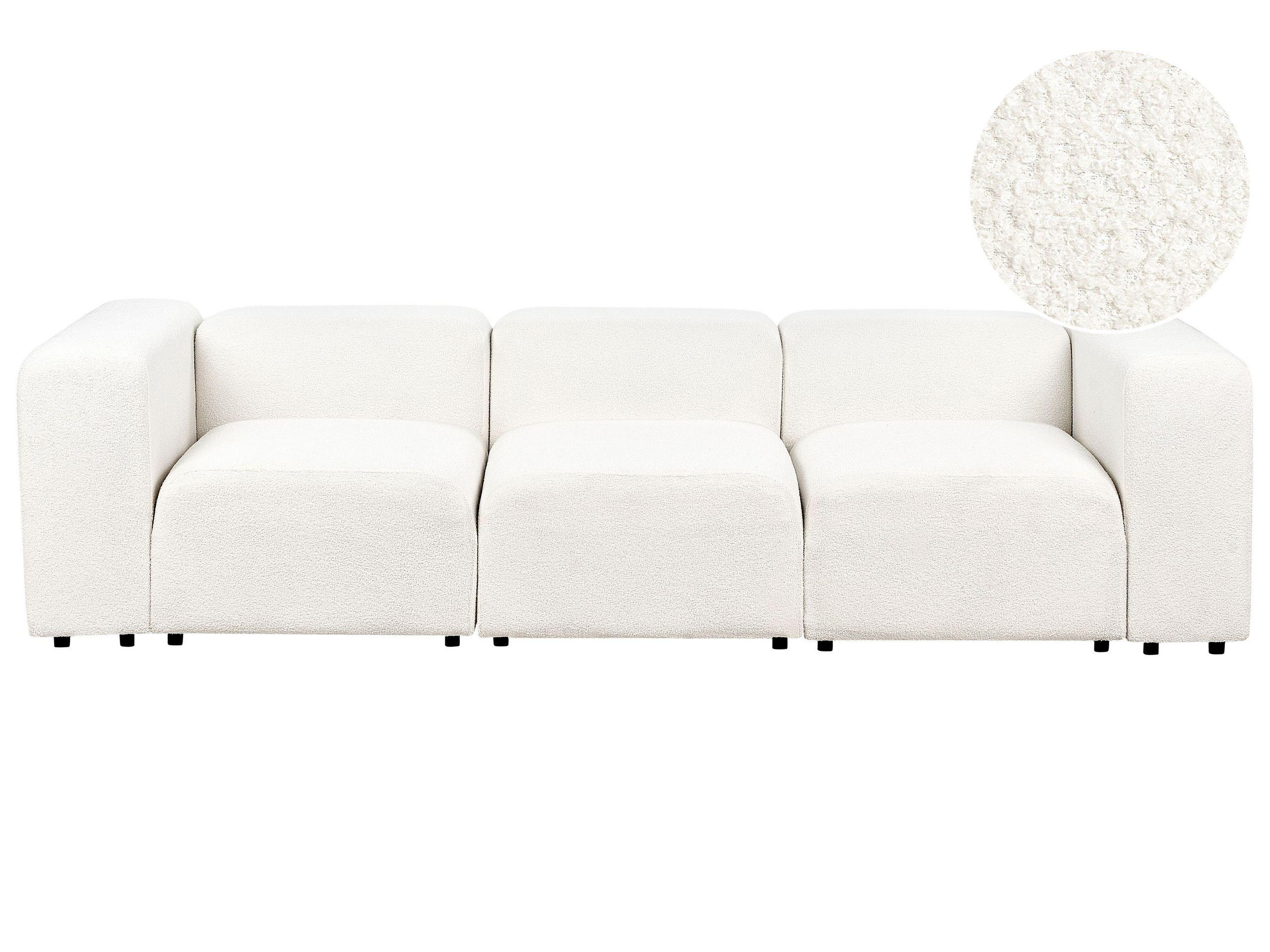 Beliani 3 Sitzer Sofa aus Bouclé Modern FALSTERBO  