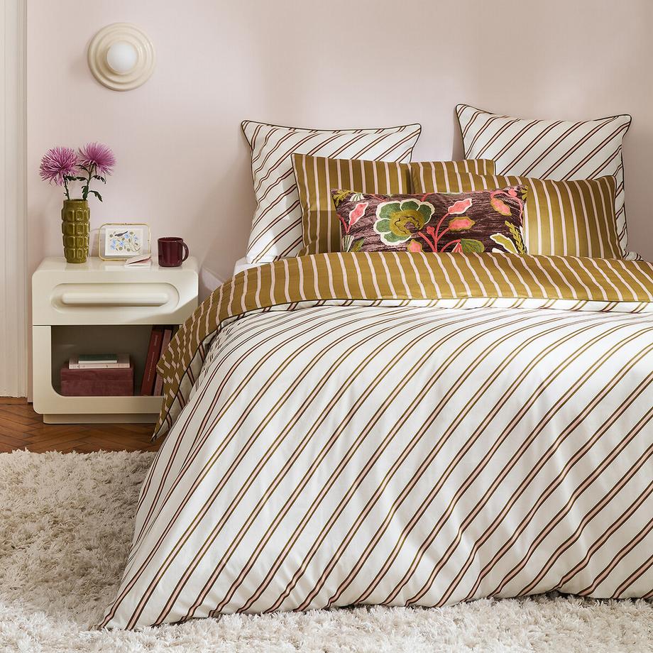 La Redoute Intérieurs Bettdeckenbezug Georgio aus Baumwollsatin  