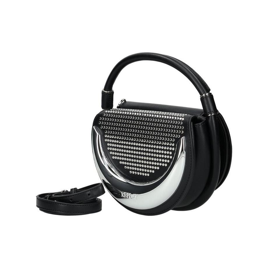 REPLAY Sac en demi-lune à clous  
