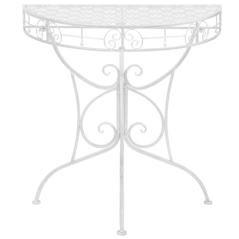VidaXL Table d'appoint métal  