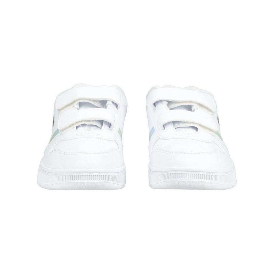 LACOSTE Sneaker à scratchs avec rayure irisée  