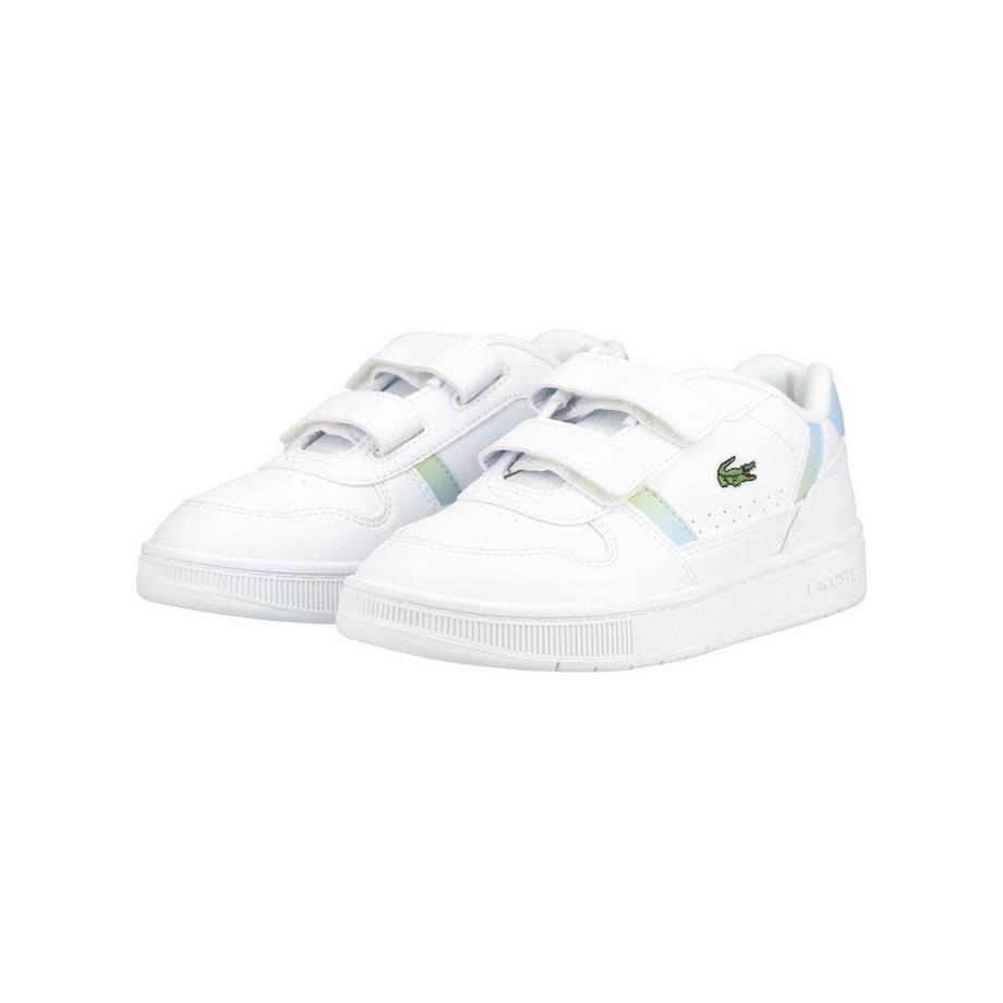 LACOSTE Sneaker à scratchs avec rayure irisée  