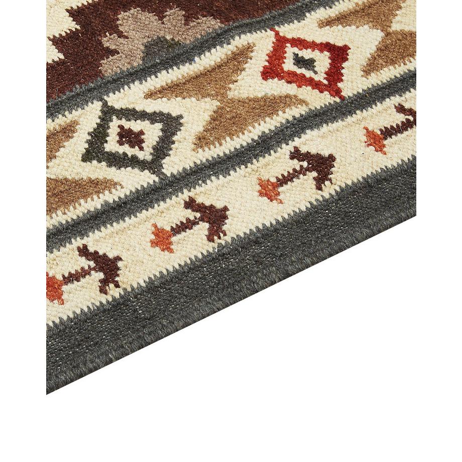 Beliani Tapis en Laine  GHUKASAVAN  