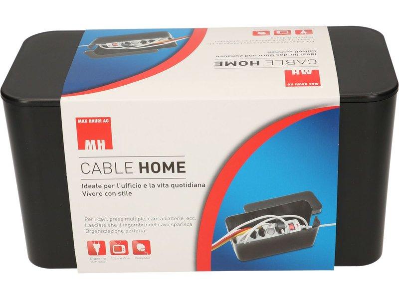 Max Hauri AG  Cable Home Cable Facility Box Pavimento Scatola portacavi Nero 1 pz 