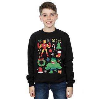 MARVEL  Christmas Day Sweatshirt 